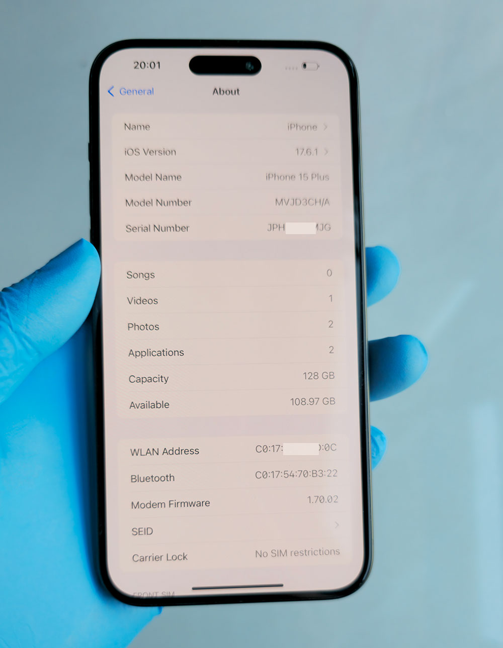 New Release iPhone 15plus 4k HD Black Screen Video Recording