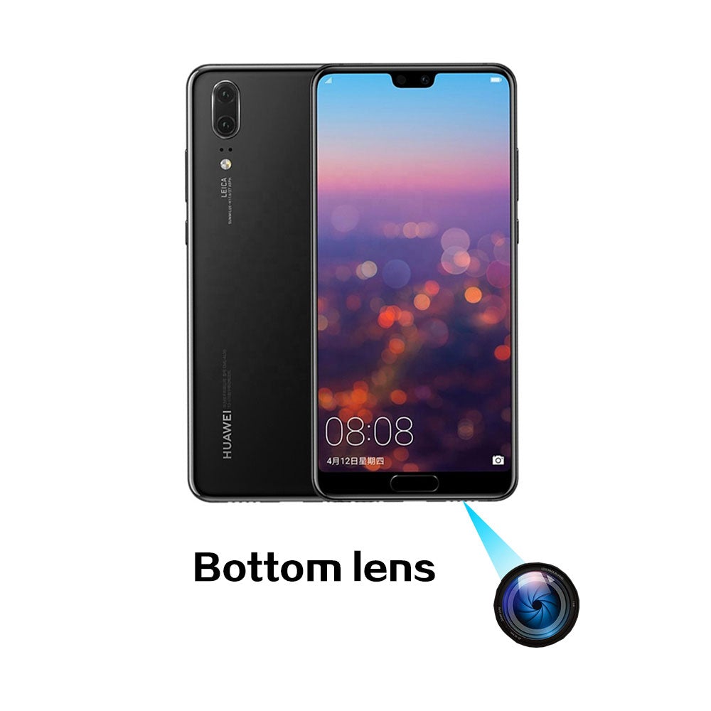🔥spot sale P20pro spionagecamera telefoon, flare hole lens, 24 megapixels, 1080P HD, 128G geheugen 