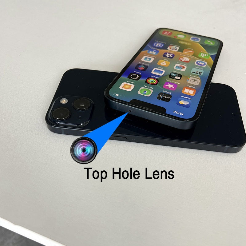 iPhone 13 Spy Camera Phone Black Screen Recording 4k/60FPS 128G Black