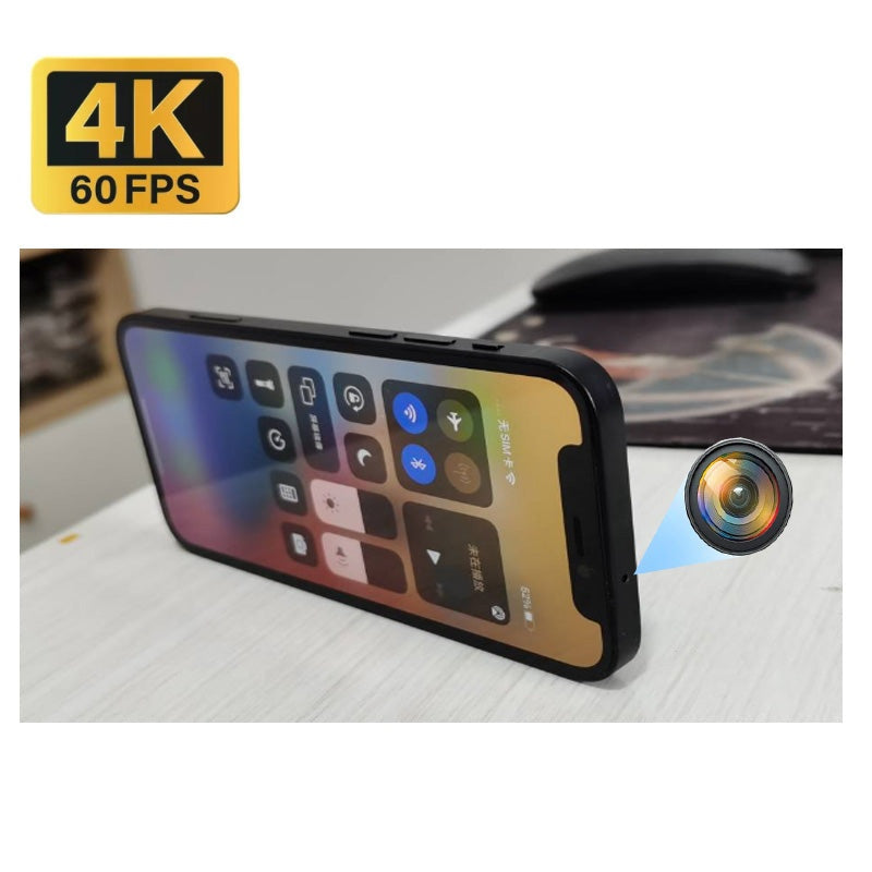 12mini spy camera phone, top lens, 3840x2160 resolution, 4k 60 fps camera
