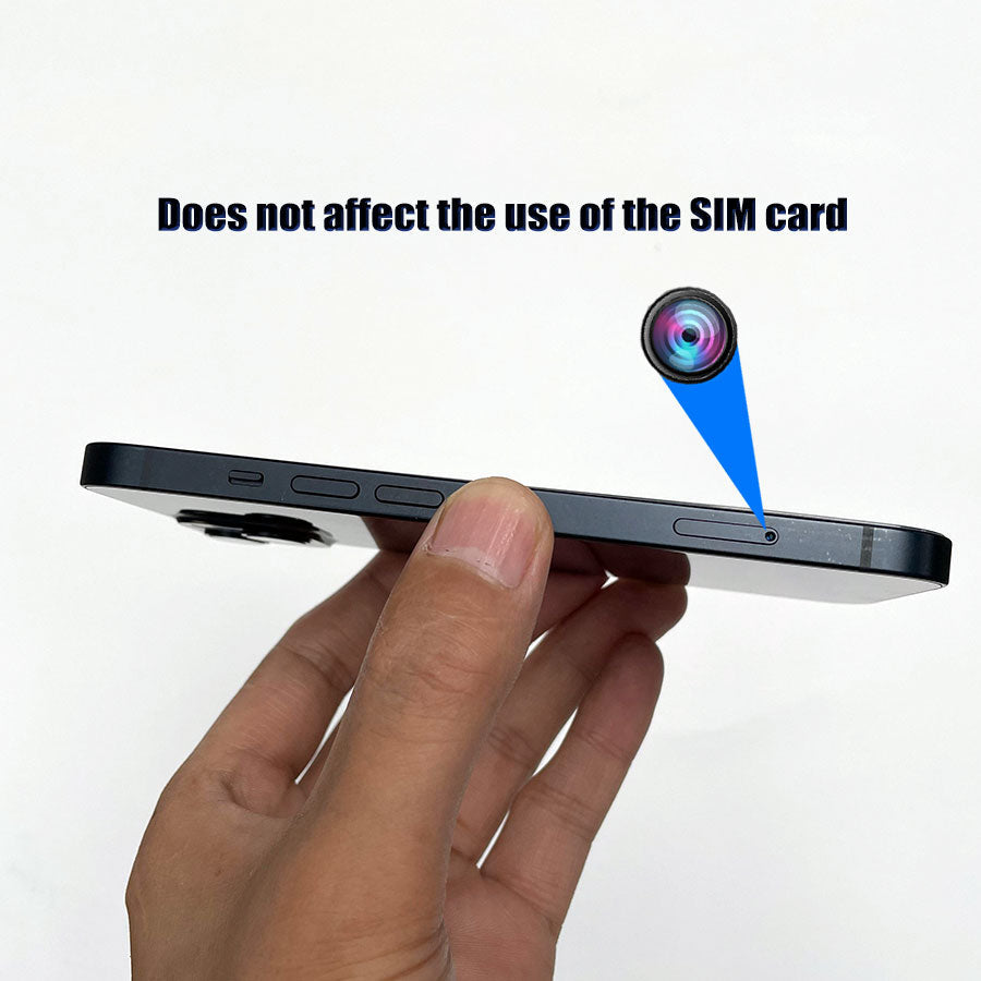 iPhone 13 Spy Camera Phone Black Screen Recording 4k/60FPS 128G Black