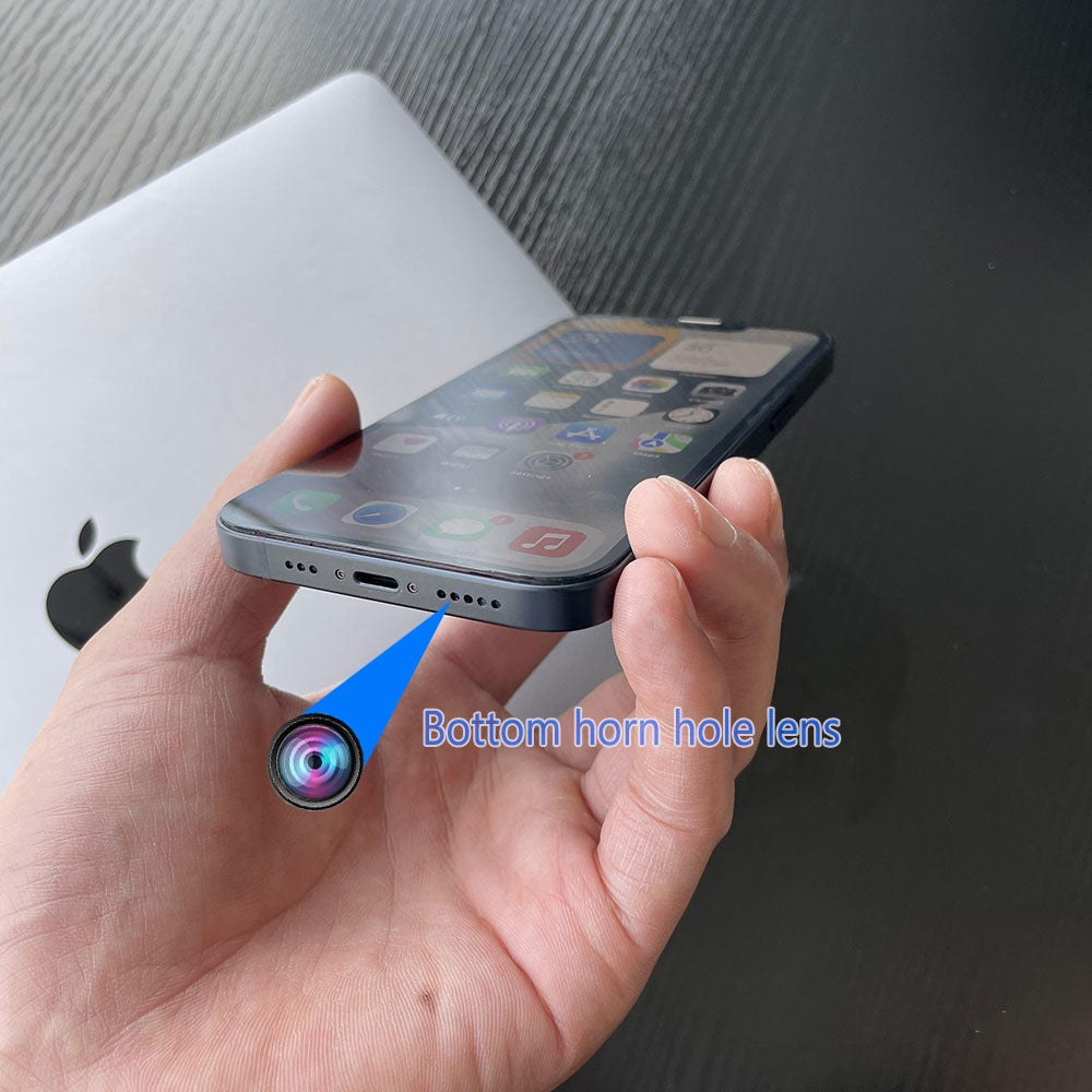 iPhone 13 Spy Camera Phone Black Screen Recording 4k/60FPS 128G Black